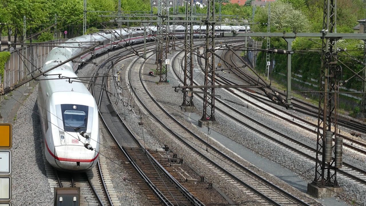 Bahnhofseinfahrt Kassel Wilhelmshöhe