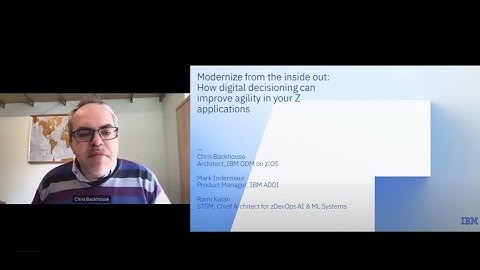 Modernize from the inside out: How digital decisioning can improve agility in your Z applications