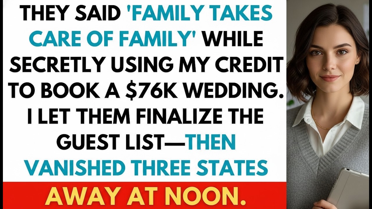 My Family Signed a $76K Wedding Contract in My Name—Then Called Me Ungrateful