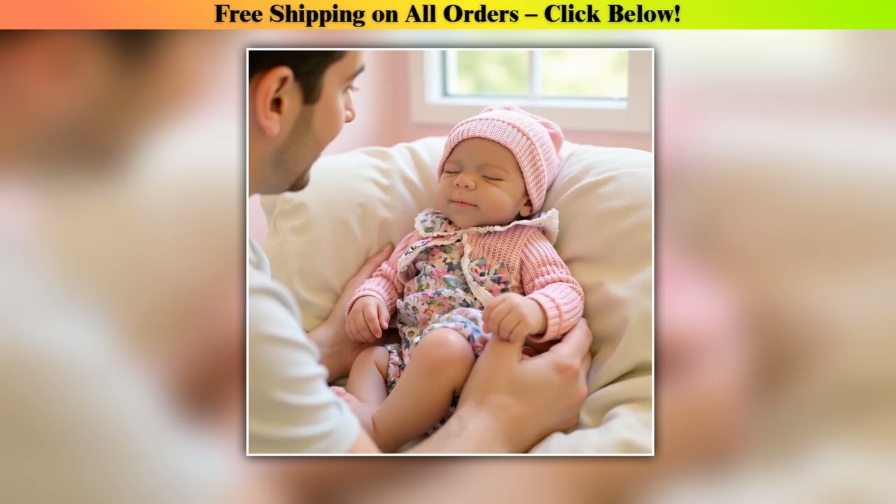 Aizwa1 Can Open Mouth 13-Inch Pascale Soft Silicone Reborn Baby Doll - Handmade Newborn Girl Doll,