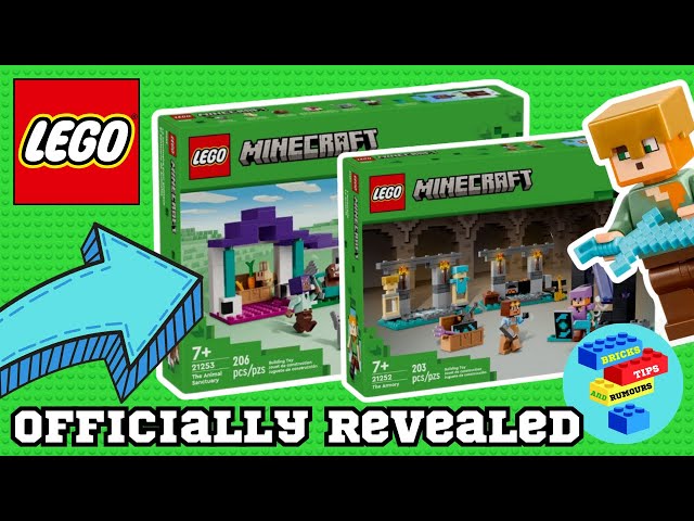 New LEGO Minecraft sets revealed for next year - Dexerto