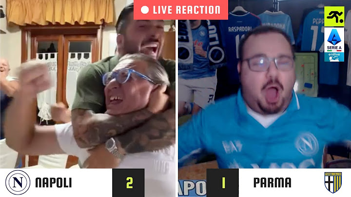 NAPOLI-PARMA 2-1 LIVE REACTION | "🥹 LACRIME!!!" | TIFOSIAMO