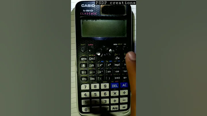 How To Increase Brightness Of CASIO fx-991EX | CASIO Brightness #shorts