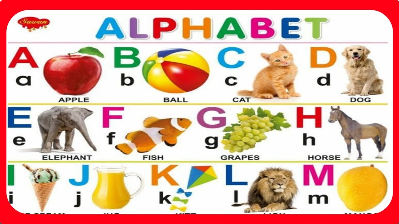 A For Apple B For Ball Alphabets Animation Video Abcd Alphabets Phonics Sounds With Image Two Words的youtube視頻效果分析報告 Noxinfluencer