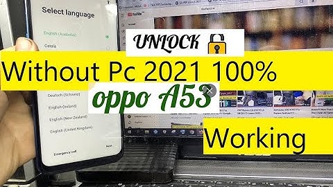 Oppo A53 (CPH2127) *#813# / *#812# Not Working | Android 11 Frp Bypass Without Pc 2021 100% Working