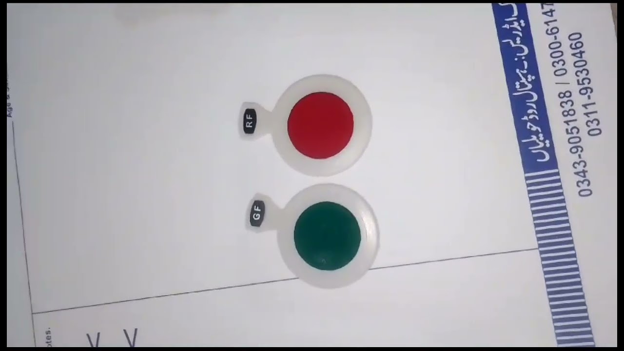 what is red and green filter and their uses