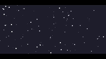 How to create a snowfall animation effect with HTML , CSS and Javascript