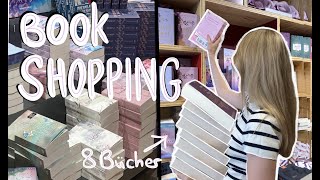 📚BOOK SHOPPING VLOG 📚✨( kleine Eskalation: 8 Bücher🤯 ) 📚😍