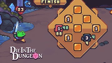 A Roguelike Deckbuilder with Dice! Die in the Dungeon