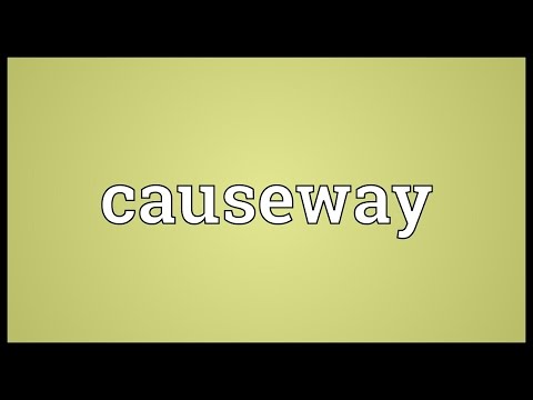 Causeway Meaning