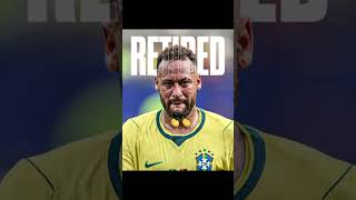 Neymar retires from international duties.#football #soccer #fyp