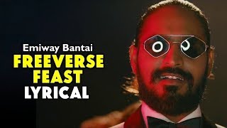 Emiway Bantai | Freeverse Feast ( Dawat ) Lyrical | Audio | TechZ BoyZ