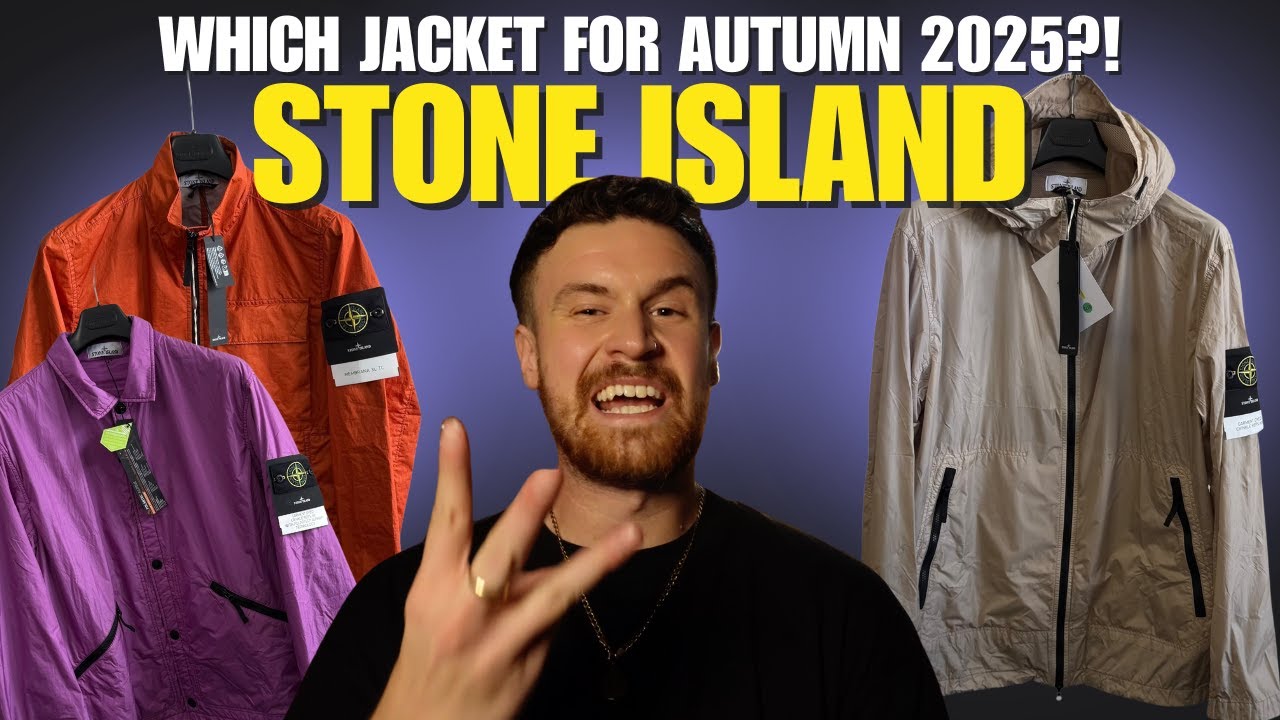 Лучшие куртки Stone Island на осень 2025 года | Crinkle Reps vs Membrana vs Polartec