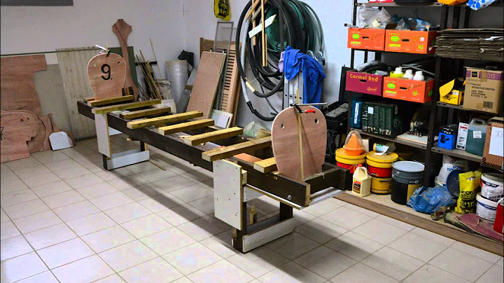 Cedar strip canoe building. Part 2