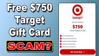 Winmygiftcard.com Review - Free $750 Target Gift Card Legit Or Scam?