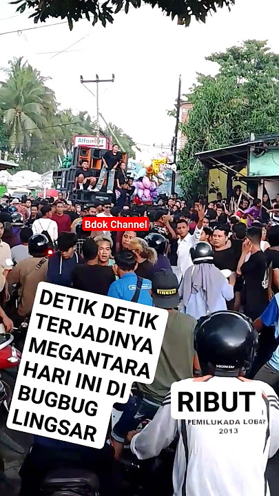 DETIK DETIK TERJADINYA KECIMOL MEGANTARA DI BUGBUG LINGSAR HARI INI #kecimol #megantara
