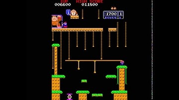 "Donkey Kong Jr." Music : 5 - Level 2 Clear