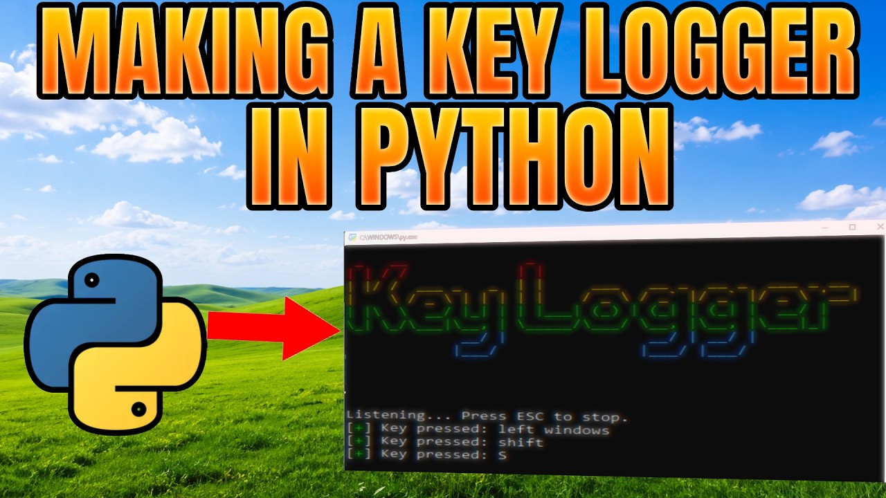 How to make Key Logger in Python (EDUCATIONAL) - YouTube