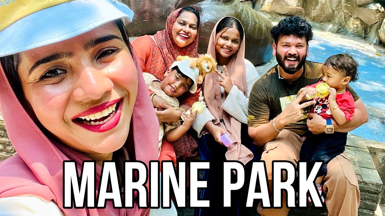 Exploring MARINE PARK 😱 Safari World | Part - 1 | Bangkok, Thailand 🤩 | Mashura | Basheer | Suhana