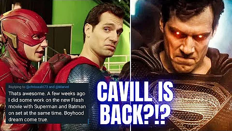 Why is Cavill out as Superman?