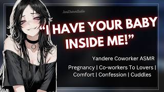 ASMR || Your Possessive Yandere Co-worker Confesses She's Preggo?! [Spicy] [Part 2]