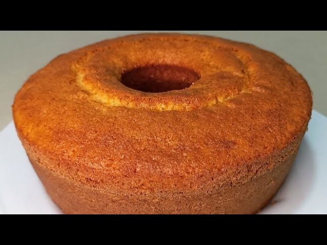 Receita de bolo de farinha de trigo amanteigado: como fazer!