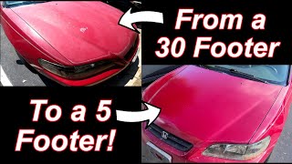 Ceramic Coating CAN Help With Peeled Clear Coat!