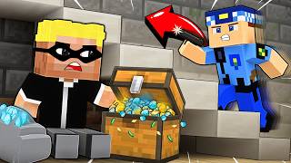 Hirsiz Efekan Vs Kerem Komi̇ser 😱 - Minecraft