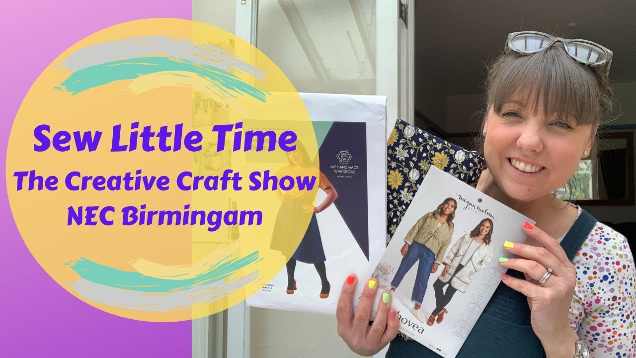 Join me at The Creative Craft Show NEC Birmingham YouTube