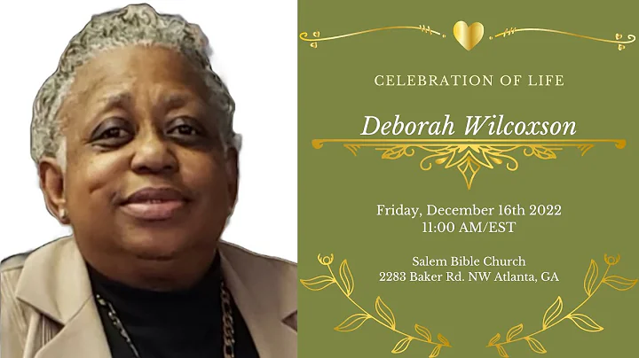 Celebration of Life for Deborah Wilcoxson