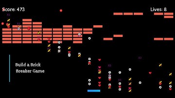 Build a Brick Breaker Game with Physics & Power-Ups | HTML, CSS, JS