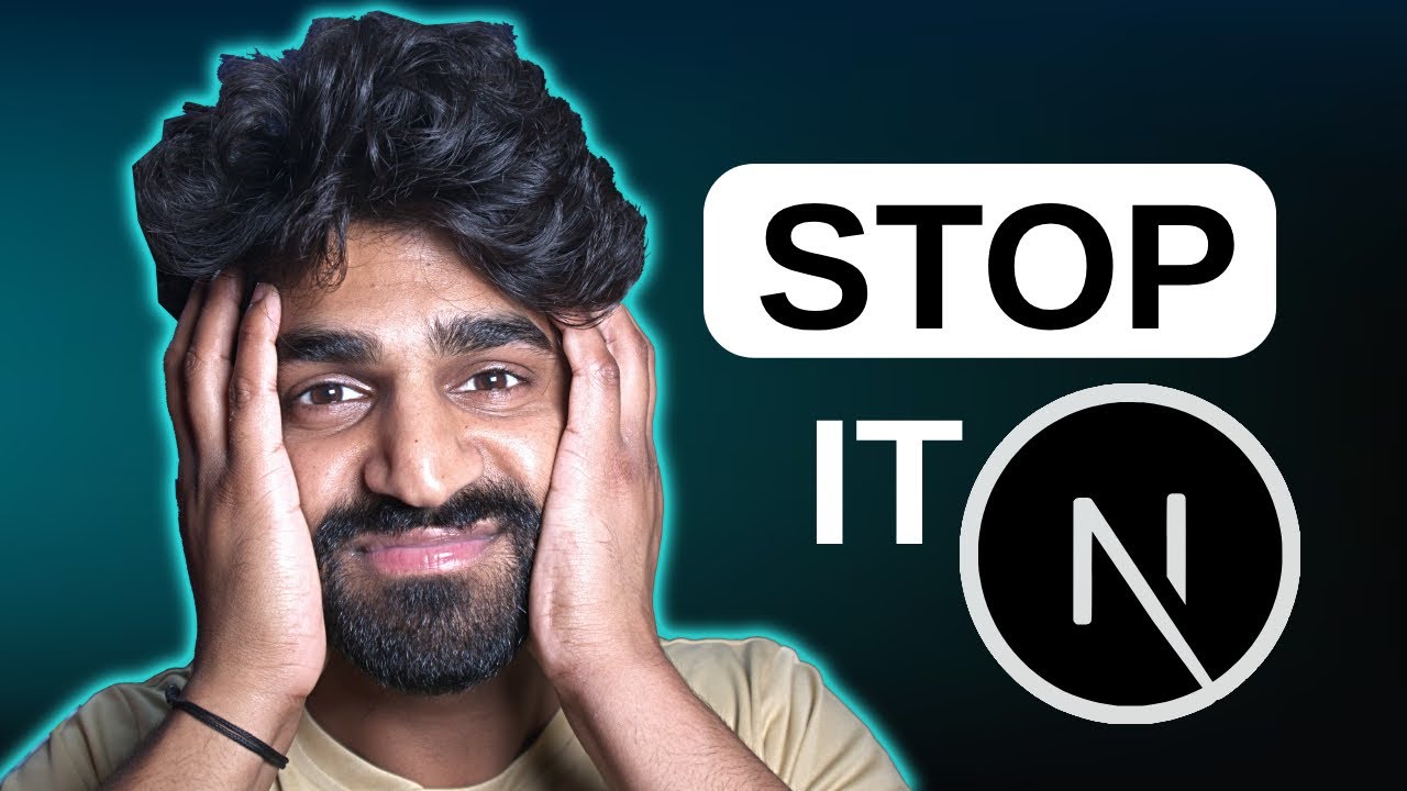 What's The BIGGEST Mistake You're Making with Nextjs RIGHT NOW YouTube
