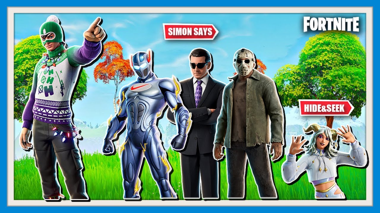 Fortnite HIDE and SEEK/SIMON SAYS Live! (Win & Get a Reward)