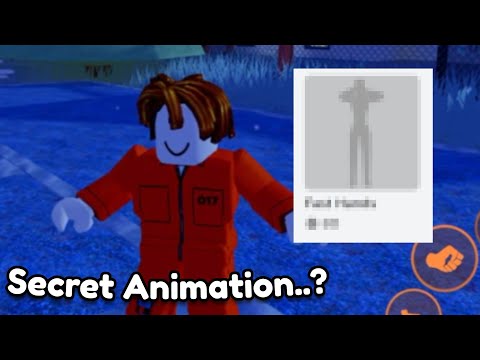 Roblox has a FREE SECRET animation?!?? (Roblox Myths)