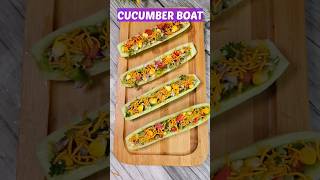 CUCUMBER BOATS  #viral #shortsvideo #food #recipe #shorts #short #24 #viralvideo