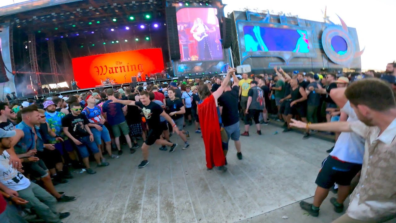 [PIT-POV] The Warning - Sharks @ NOVA ROCK Festival 2025 | Moshpit ...