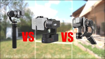 Gimbal stabilisation test: Feiyu Tech G5 vs WG2 vs SPG