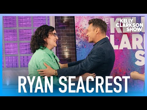 Ryan Seacrest & Kelly Clarkson Wow Seacrest Studios Patient With Emotional Surprise