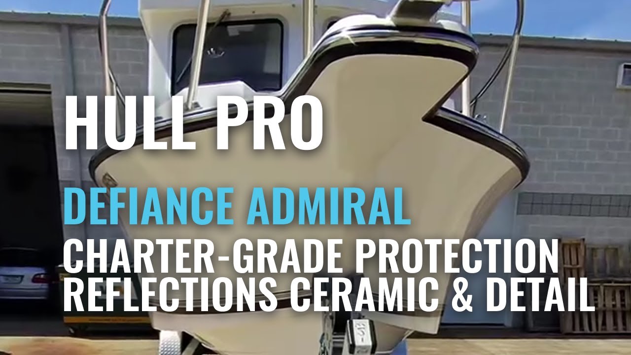 Armus Hull Pro on a Defiance Admiral - Reflections Ceramic Coatings & Detail