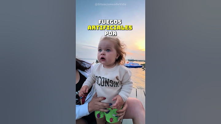 Esta bebé nunca había visto algo así en su vida… 🎆🥺