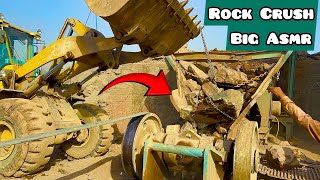 "Quarry Rock Crushing: Amazing Primary Rock Crushing Machine"#stonecrusher #jawcrusher #hardrock