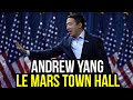 LIVE: Andrew Yang Town Hall in Le Mars, Iowa with Evelyn Yang (w/ Q&A)