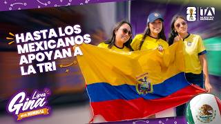 Así se vive un partido de Ecuador en México 🇪🇨🏟️ | Gina en el Mundial | Teleamazonas