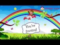 Wedding invitation template  Colorful Visuals - YouTube