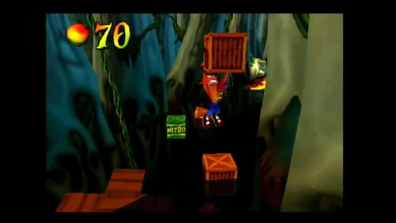Crash Bandicoot 3 Warped Stage 4 Bone Yard Gameplay YouTube