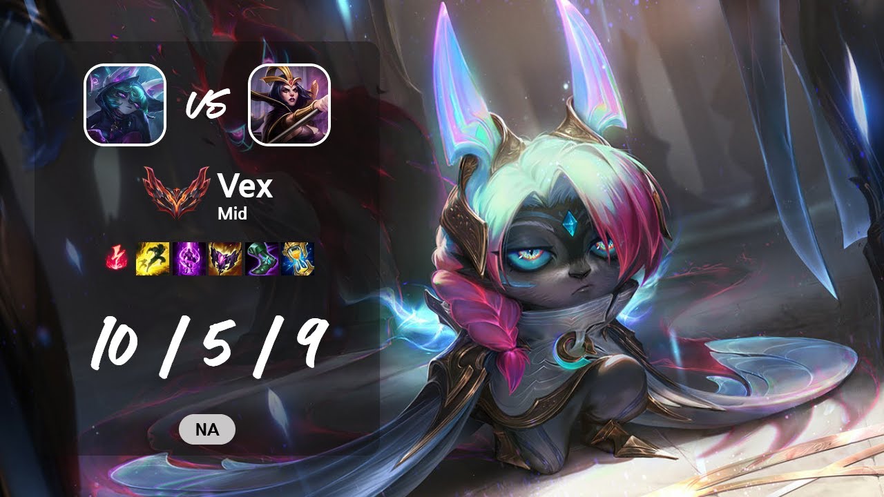 Vex Mid vs LeBlanc - NA GrandMaster Patch 13.13