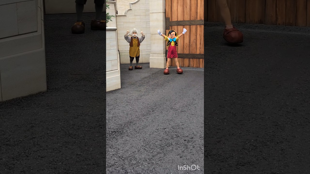 【TDS】ピノキオとゼペットさんのお帰り