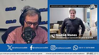 Gastón Manes - Presidente de la Convención Nacional de la UCR | La Que Se Nos Viene