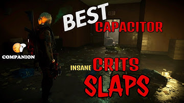 BEST Capacitor build The division 2 companion version Insane crits