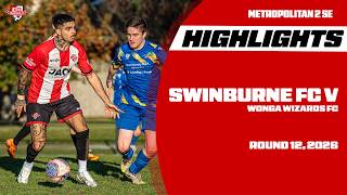 Swinburne FC v Wonga Wizards FC | Round 12 | Metro 2 SE 2026 screenshot 3